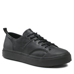 Calvin Klein Sneakers Calvin Klein Low Top Lace Up Lth HM0HM01045 Triple Black 0GJ