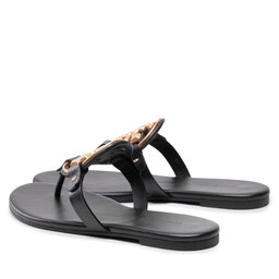 

В'єтнамки Tory Burch Metal Miller 136593 Perfect Black 006, Чорний