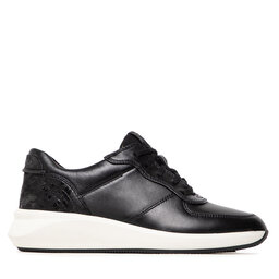 

Снікерcи Clarks Un Rio Sprint 261626914 Black Combi Leather, Чорний
