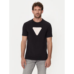 Guess Guess T-Shirt M4YI35 J1314 Μαύρο Slim Fit
