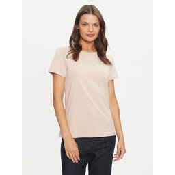 Guess Guess T-Shirt Briana V3BI11 J1314 Μπεζ Regular Fit