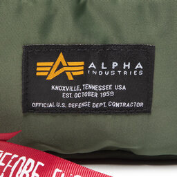 

Сумка на пояс Alpha Industries Crew Waist Bag 196923 Sage/Green 01, Зелений