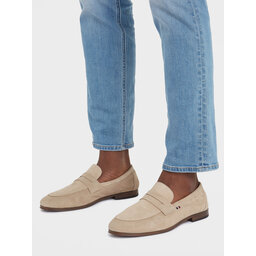 

Туфлі Tommy Hilfiger Casual Light Flexible Sde Loafer FM0FM04988 Beige AEG, Бежевий