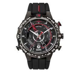 Timex Ročna ura Timex Intelligent Quartz T2N720 Black
