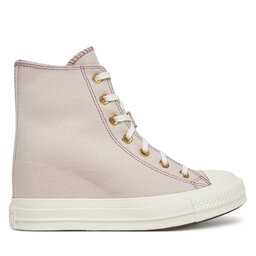Converse Кецове Converse Chuck Taylor All Star Wedge Platform Gold A12763C Розов