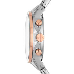 

Годинник Armani Exchange Lady Banks Chronograph AX4331 Silver/Rose, Срібний