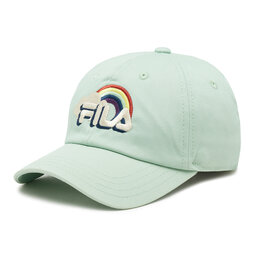 Fila Czapka z daszkiem Fila Butuan Rainbow Kid Dad Cap FCK0015 Zielony