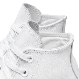 

Кеди Converse Ct A/S Lthr Hi 1T406 White Monochrome, Білий