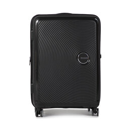 

Середня тверда валіза American Tourister, Чорний