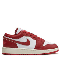 

Взуття Nike Air Jordan 1 Low Se (GS) FJ3465 160 White/Dune Red/Lobster/Sail, Білий