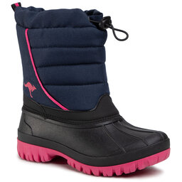 KangaRoos Schneeschuhe KangaRoos K-Ben 18672 000 4204 Dk Navy/Daisy Pink 1