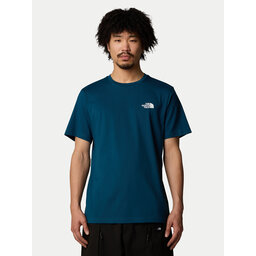 The North Face The North Face Majica Simple Dome NF0A87NG Mornarsko modra Regular Fit