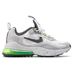 

Взуття Nike Air Max 270 React (GS) BQ0103 102 Summit White/Silver Lilac, Сірий