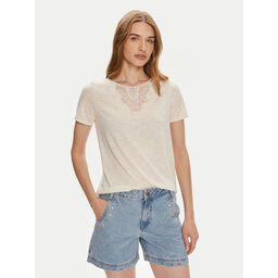 JDY JDY Marškinėliai Dodo 15296235 Smėlio Regular Fit