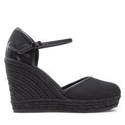 

Еспадрильї Calvin Klein Jeans Wedge Sandal Close Toe Co YW0YW00569 Black BDS, Чорний