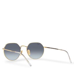 

Сонцезахисні окуляри Ray-Ban 0RB3565 001/86 Arista/Blue Gradient Grey, Золотий