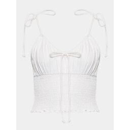 Gina Tricot Gina Tricot Felső 19928 Fehér Regular Fit