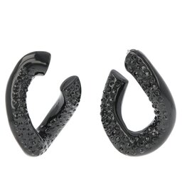 Patrizia Pepe Cercei Patrizia Pepe 2JB359/M031-J3X4 Total Black Crystal