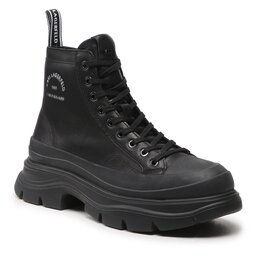KARL LAGERFELD Bottes de randonnée KARL LAGERFELD KL22950 Black Lthr/Mono