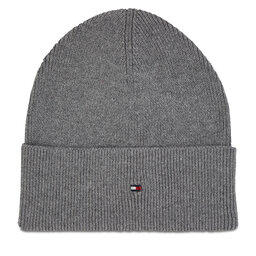 Tommy Hilfiger Sapka Tommy Hilfiger Essential Flag Beanie AW0AW15309 Medium Grey Heather P4A