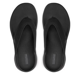 Skechers Japonki Skechers Go Walk Flex Sandal-Vallejo 229202/BBK Czarny