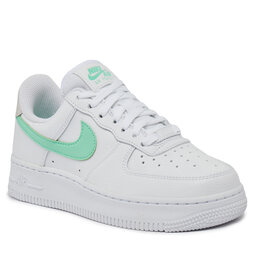 Nike Buty Nike Air Force 1 '07 315115 164 White/Green Glow/Light Bone