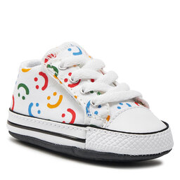 Converse Tennis Converse Chuck Taylor All Star Cribster Easy On Doodles A06353C White/Fever Dream/White