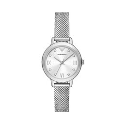 Emporio Armani Zegarek Emporio Armani Cleo AR11584 Srebrny
