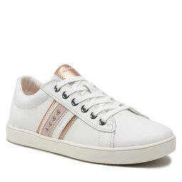 Geox Сникърси Geox J Kathe G. F J16EUF 00085 C1Z8W S White/Lt Rose