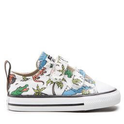 

Кеди Converse Ctas 2V Ox A02455C White/Engine Smoke/Green, Білий