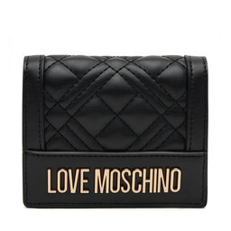 LOVE MOSCHINO Malá dámská peněženka LOVE MOSCHINO JC5601PP1MLA0000 Černá