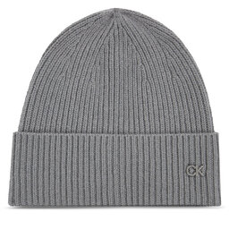 Calvin Klein Căciulă Calvin Klein Re-Lock Beanie K60K610214 Mid Grey Heather P4A