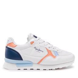 

Снікерcи Pepe Jeans Britt Rebirth Girls PGS30529 White 800, Білий