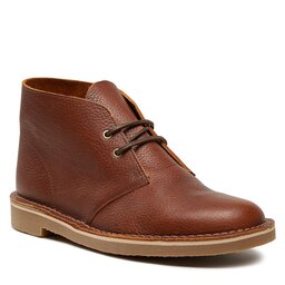 Clarks Schnürschuhe Clarks Bushacre 3 261741487 Tan Tumbled