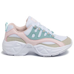 

Снікерcи Kappa 242672 White/Mint 1037, Зелений