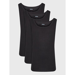 BOSS Boss 3 db-os trikó szett 50475278 Fekete Regular Fit