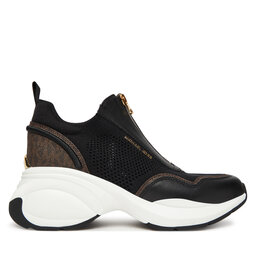 MICHAEL Michael Kors Снікерcи MICHAEL Michael Kors Zuma Mixed-Media Trainer 43F5ZUFP1L Чорний