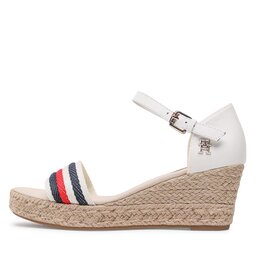 

Еспадрильї Tommy Hilfiger Mid Wedge Corporate FW0FW07078 Ecru YBL, Écru