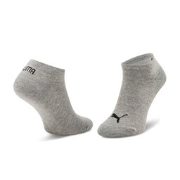 

Набір 3 пар низьких дитячих шкарпеток Puma 907374 White/Grey/Black, Сірий