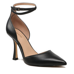 Guess Pantofi cu toc subțire Guess Sydnie FL5SYD LEA03 BLACK