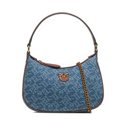 Pinko Geantă Pinko Half Moon Mini AI 23-24 PLTT 101523 A138 Bianco/Blu ZG4Q
