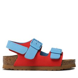 

Босоніжки Birkenstock Milano 1024373 Sky Blue/Active Red, Голубий