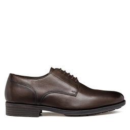 Geox Półbuty Geox U Walk Pleasure F U46H8A 00039 C6009 Brązowy