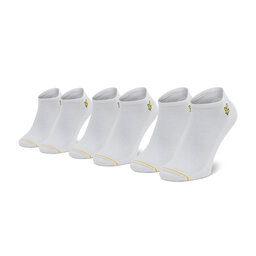 Lyle & Scott Zestaw 3 par niskich skarpet męskich Lyle & Scott Ross LSSPRTSK500 Bright White 5061