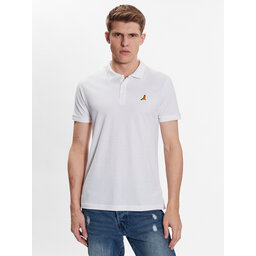 Brave Soul Brave Soul Polo marškinėliai MPS-131KUROKIC Balta Regular Fit