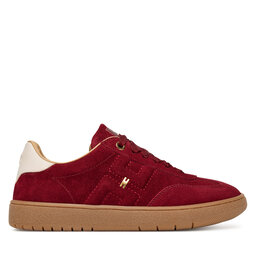 Elisabetta Franchi Superge Elisabetta Franchi Low Cut Lace Up F4A9-E0340-0071 D Bordo rdeča