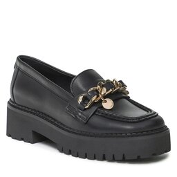Tommy Hilfiger Loaferai Tommy Hilfiger Chain Chunky Loafer FW0FW06865 Black BDS