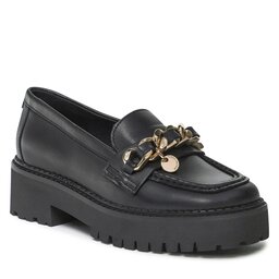 Tommy Hilfiger Loafers Tommy Hilfiger Chain Chunky Loafer FW0FW06865 Black BDS
