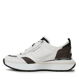 

Снікерcи MICHAEL Michael Kors Flynn Trainer 43S3FYFS7D Brown Multi, Білий