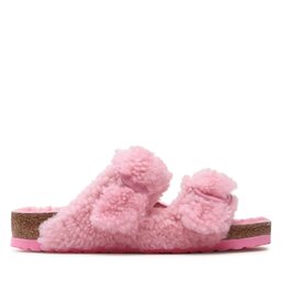 

Шльопанці Birkenstock Arizona Big Buckle Teddy Rivet Logo 1024944 Candy Pink, Рожевий